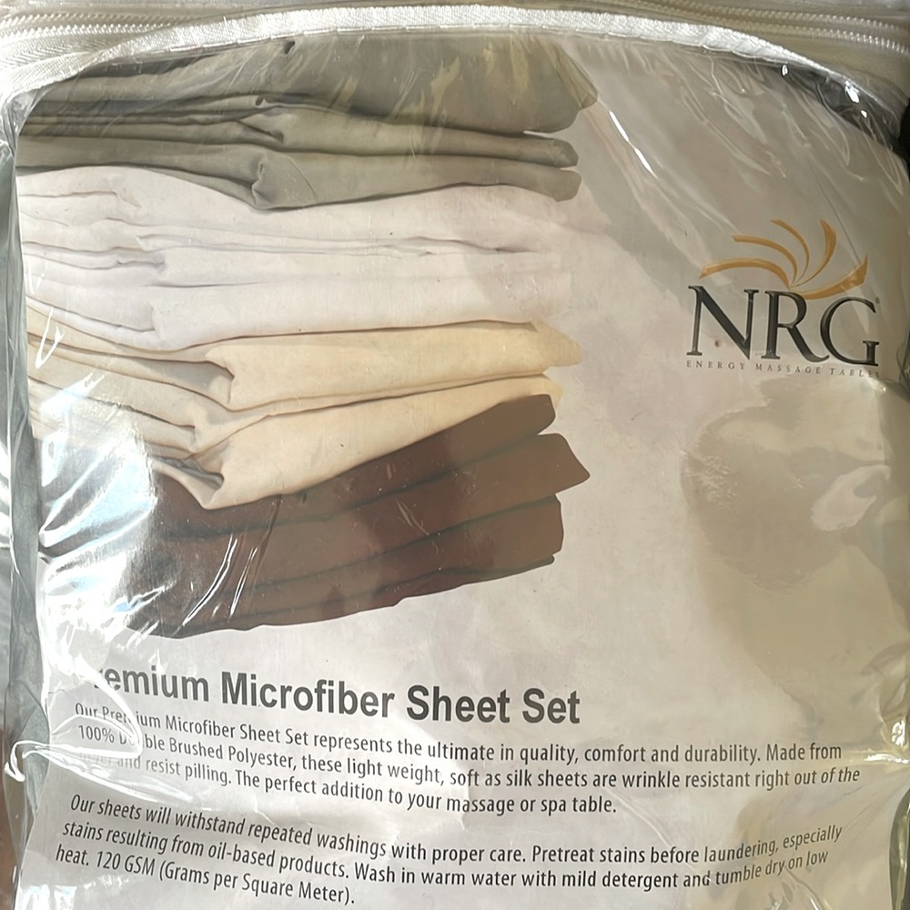 Massage table sheets
